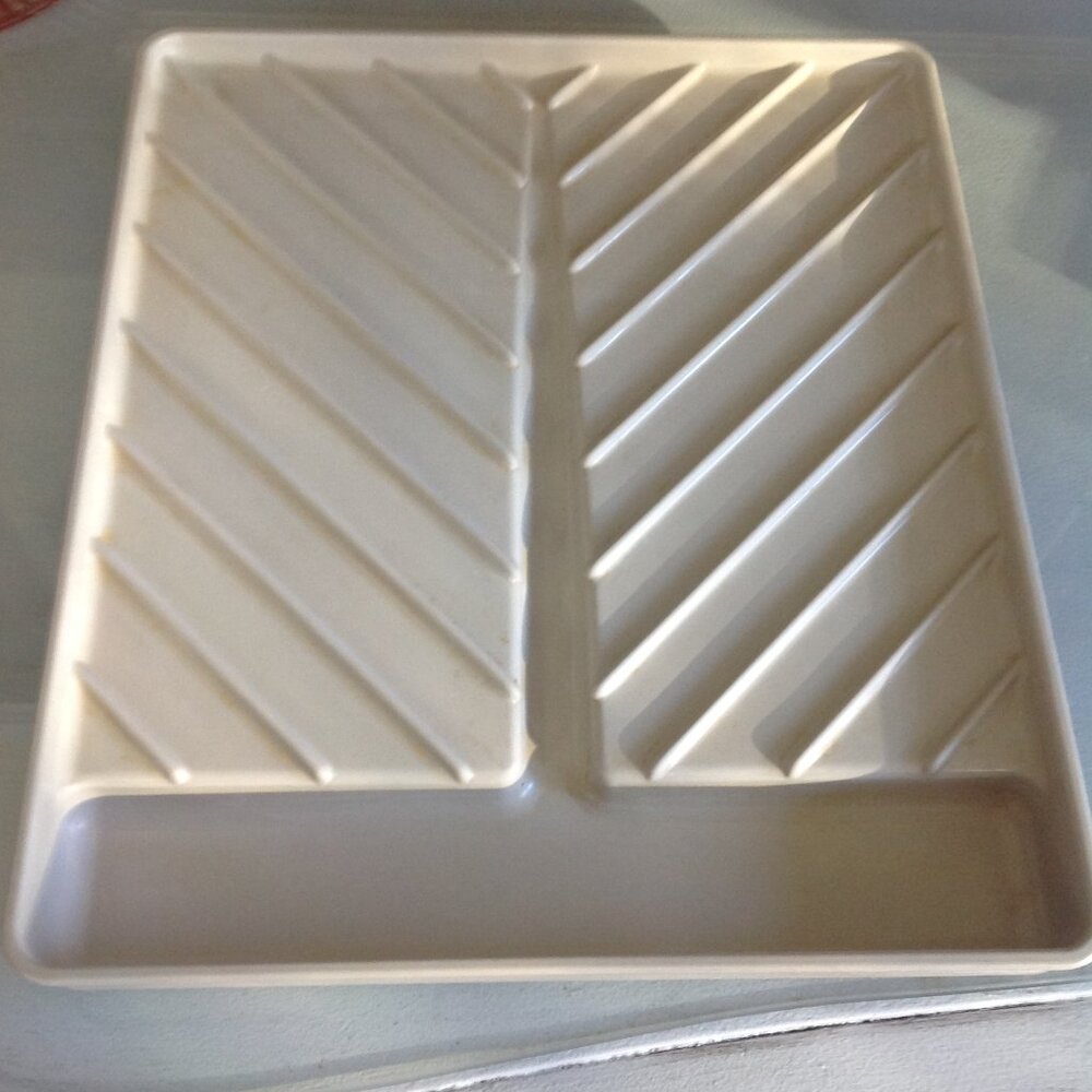 Vintage Anchor Hocking Microware- Microwave Bacon Cooker Rack Tray